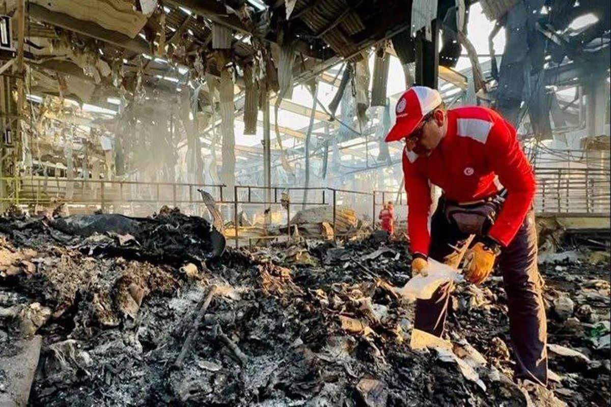 استقرار ۶۶۹ نیروی امداد و نجات در محل حملات تجاوزکارانه صهیونیست‌ها