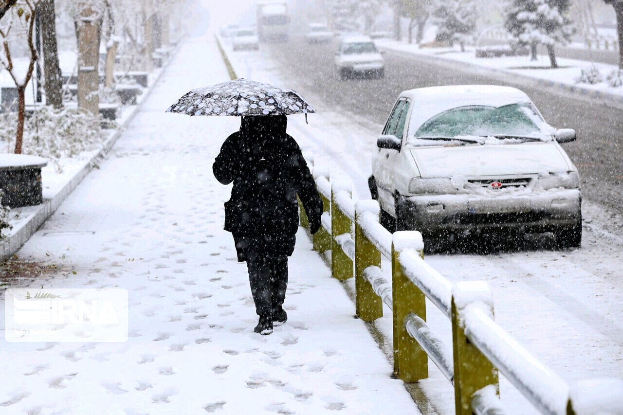 هشدار کولاک برف و بارش شدید باران در ۱۳ استان