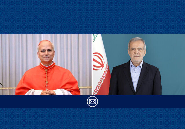 پیام تبریک پزشکیان به رهبر کاتولیک‌های جهان