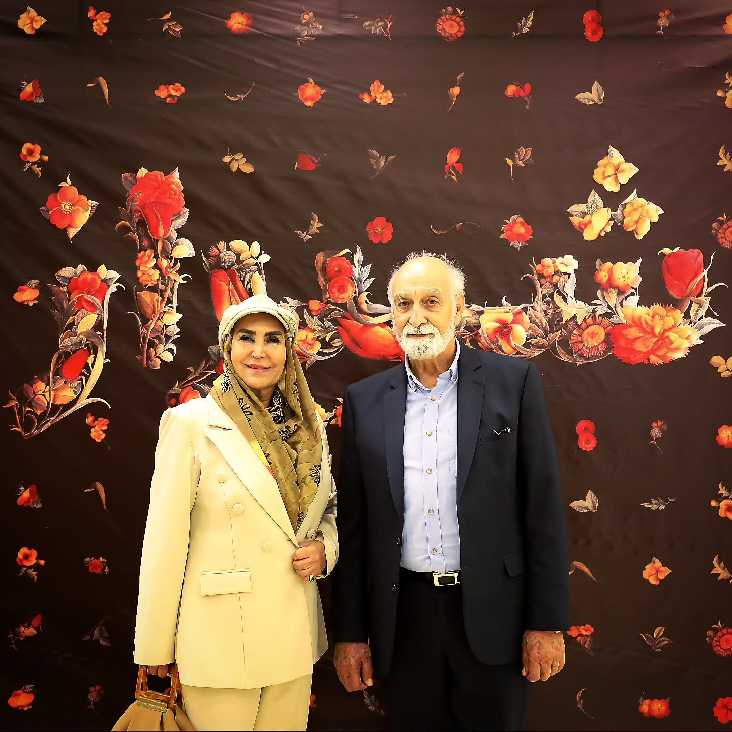 قابی از زوج معروف سریال یوسف پیامبر در شیراز