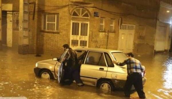 سیل مرگبار در کرج 