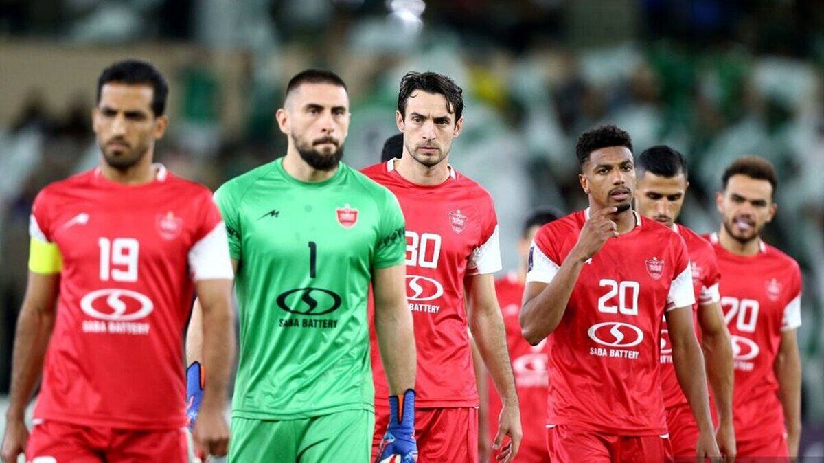 پرسپولیس با ۷ غایب مقابل ملوان صف‌آرایی می‌کند

