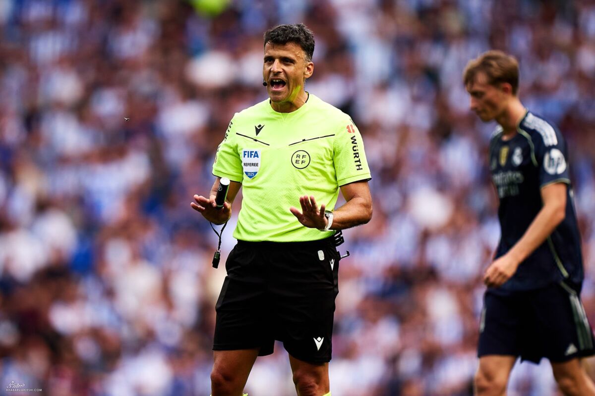 شکایت رسمی رئال مادرید از داور جنجالی لالیگا به فیفا!