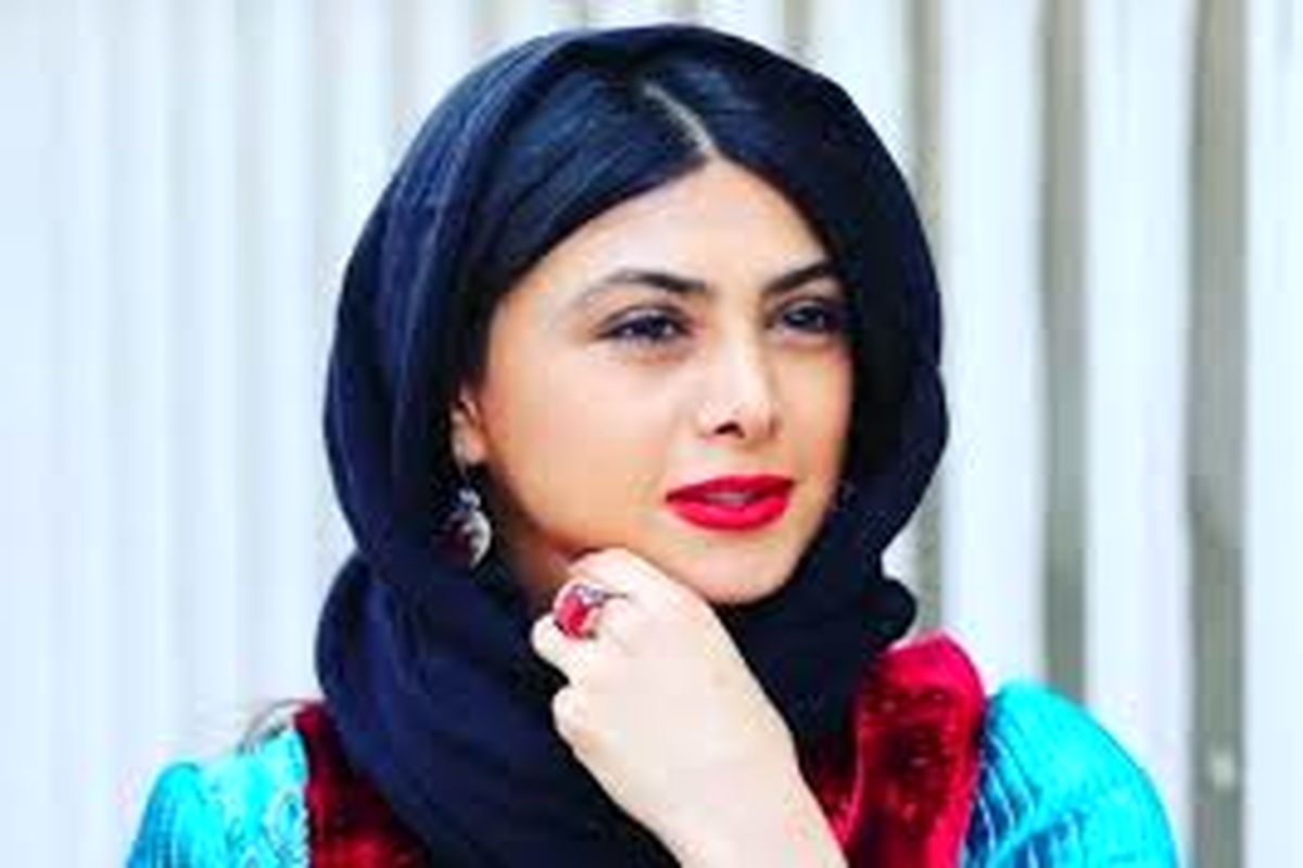  آزاده صمدی با گریم و لباس هندی/ عکس