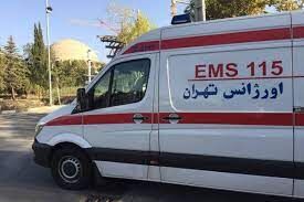 حمله اراذل و اوباش با شمشیر آمبولانس اورژانس + جزئیات