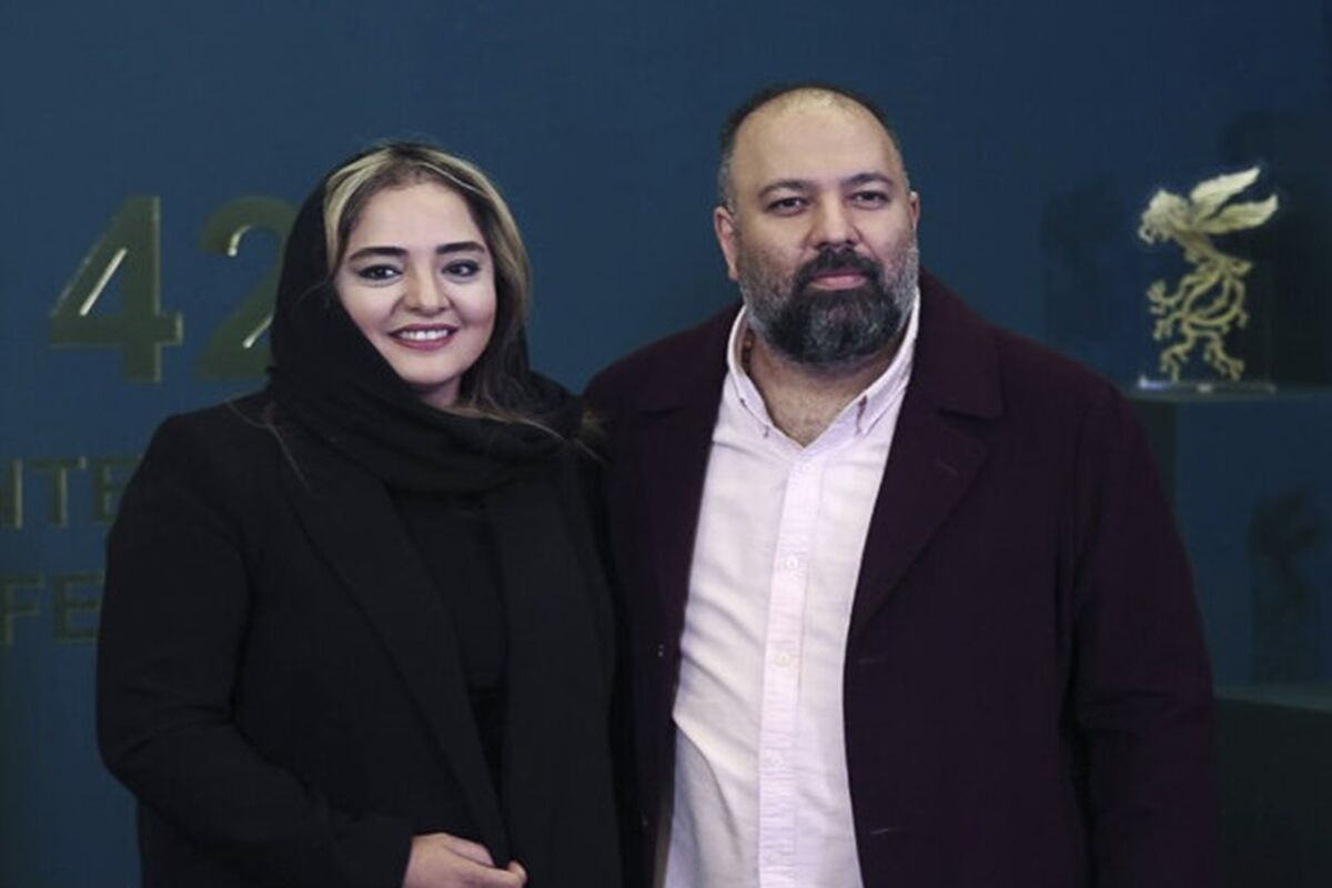  تیپ خاص و عجیب نرگس محمدی و همسرش در کنسرت رضا یزدانی/ عکس