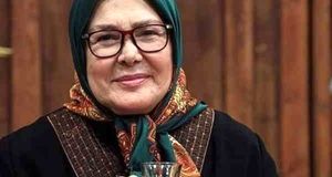 آفرین عبیسیِ ۲۰ ساله در کنار ناصر ملک مطیعی