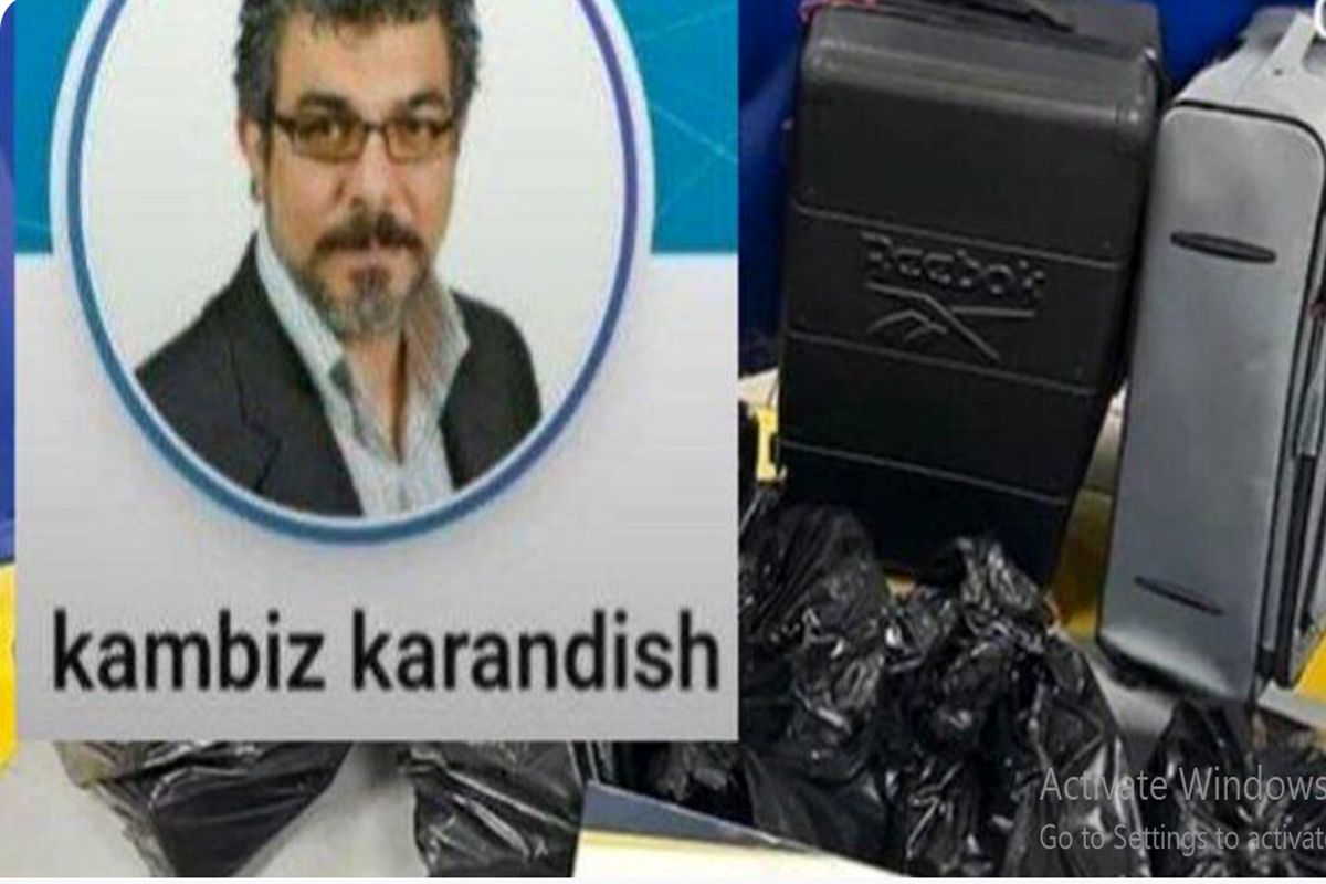 کامبیز کاراندیش مردی با ۲۳ میلیون دلار کوکائین کیست؟+عکس