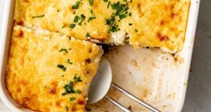 طرز تهیه پای سیب‌زمینی و بادمجان