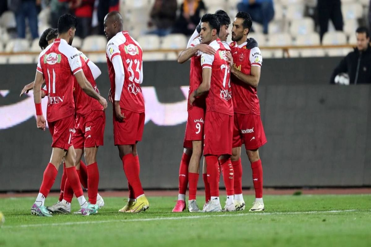 قدرت‌نمایی پرسپولیس مقابل فولاد