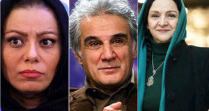 تصویری از گلاب آدینه و مهدی هاشمی