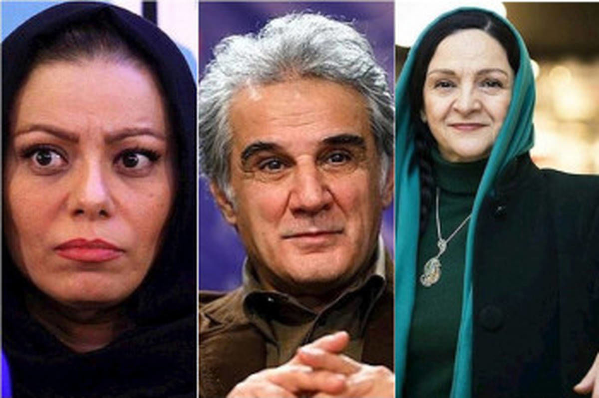 تصویری از گلاب آدینه و مهدی هاشمی