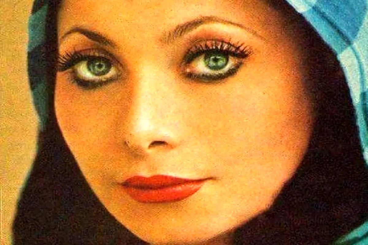 «ملوسک» در ۲۷ سالگی در کنار سعید راد؛ سال ۱۳۵۶