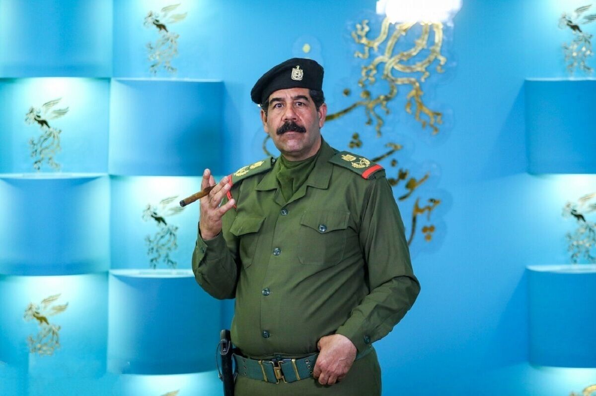 حضور صدام در جشنواره فیلم فجر!/ فیلم
