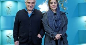 استایل سِت مهدی هاشمی با همسرش برای شب یلدا