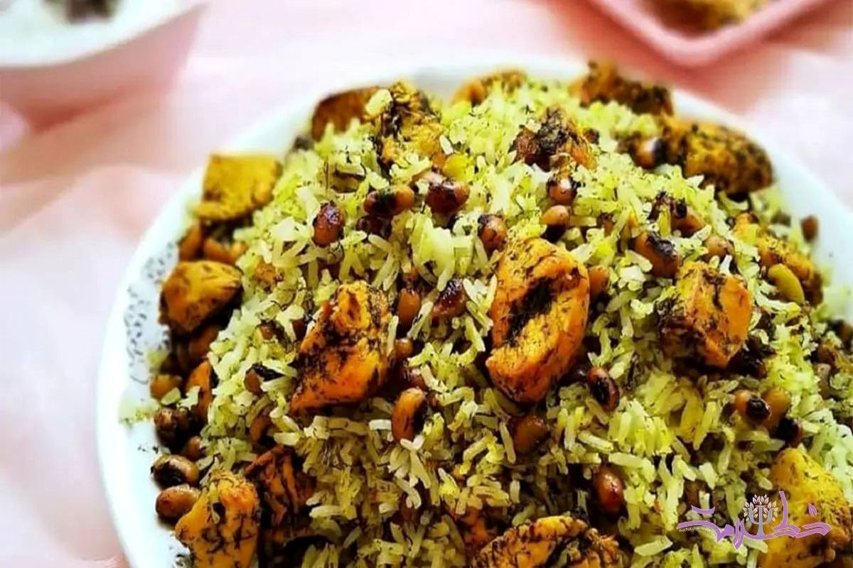 لوبیا پلو شیرازی؛ شاه‌کار عطر و طعم در آشپزی ایرانی!