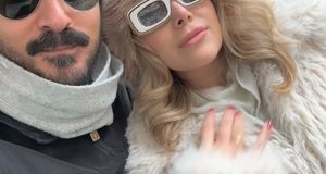 تعطیلات زمستانی رضا قوچان‌نژاد و سروین بیات در اتریش