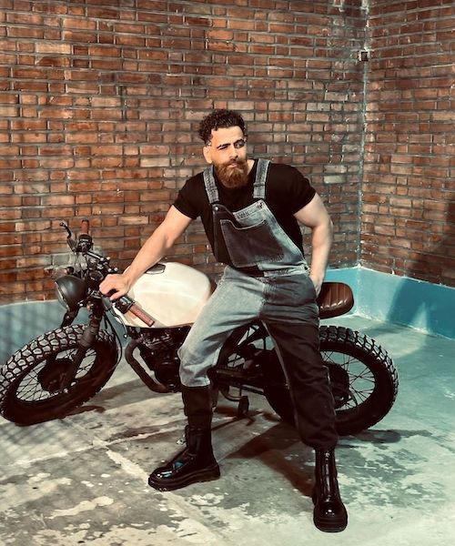 استایل عجیب معین زد