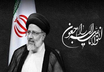 حضور سردار قاآنی در مراسم تشییع پیکر شهید آیت الله ابراهیمی رئیسی+عکس