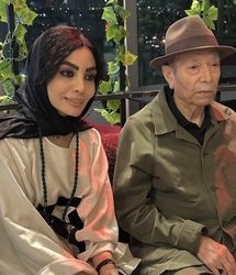 صحرا اسداللهی با یک ظاهر متفاوت جلب‎‌توجه کرد