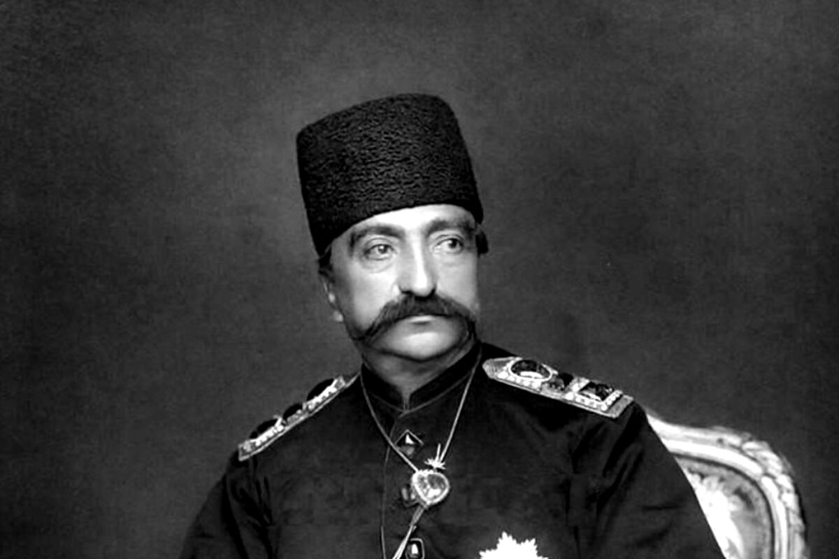  زیباترین همسر ناصرالدین شاه با لباس سنتی چینی