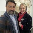 کریسمس در منزل تازه عروس سینمای ایران/ عکس