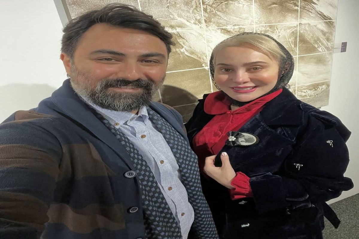 کریسمس در منزل تازه عروس سینمای ایران/ عکس
