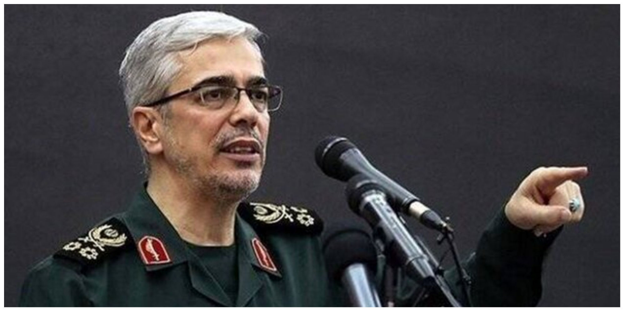 خبر مهم سرلشکر باقری درباره درگیری مرزی بین ایران و آذربایجان
