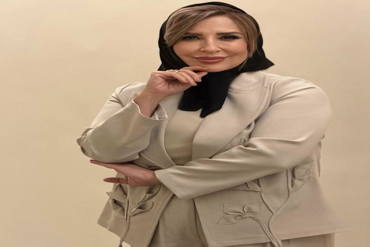 مرجانه گلچین با تیپ مجلسی در عروسی/ عکس