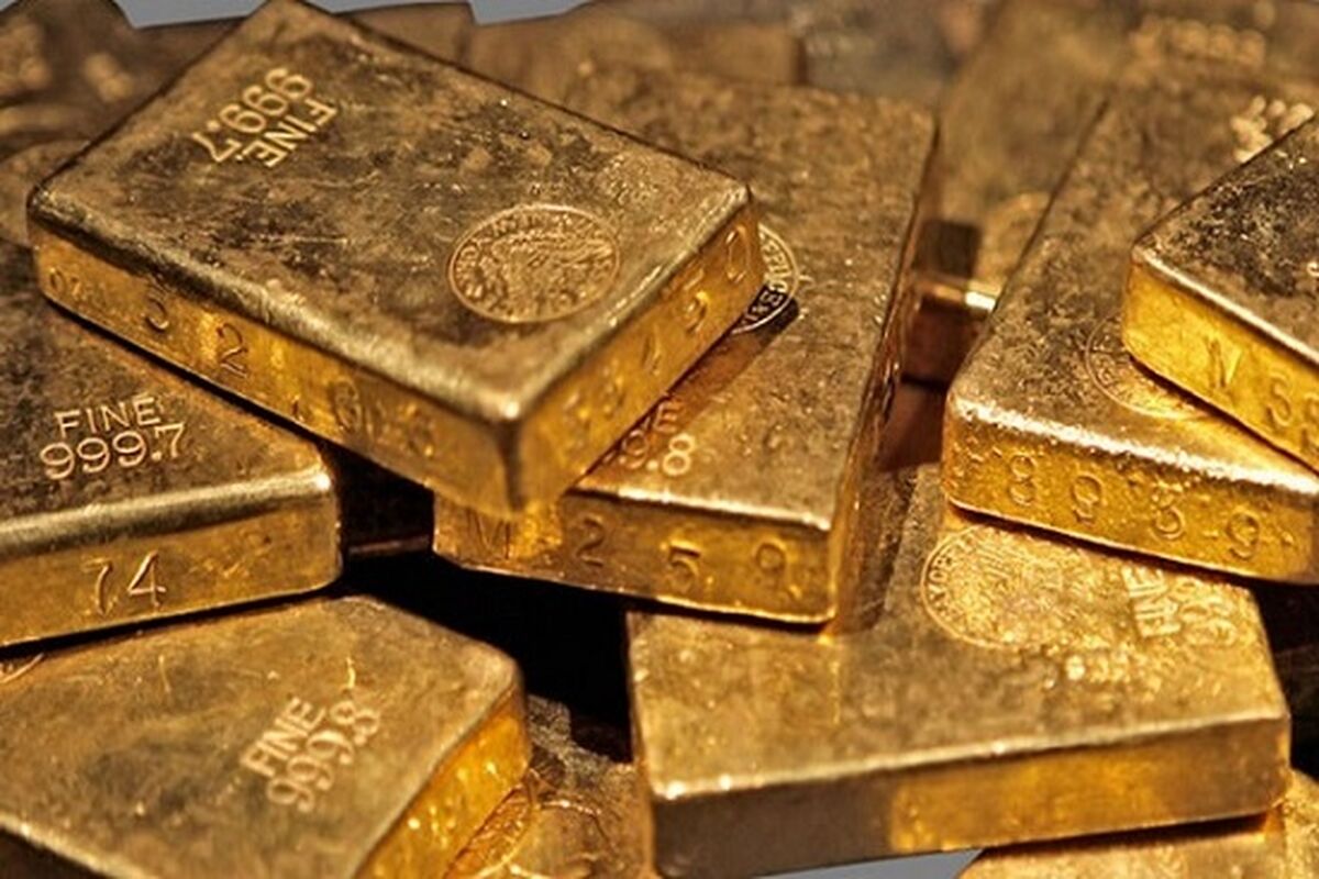 سقوط طلا به پایین ترین حد 5 هفته اخیر 