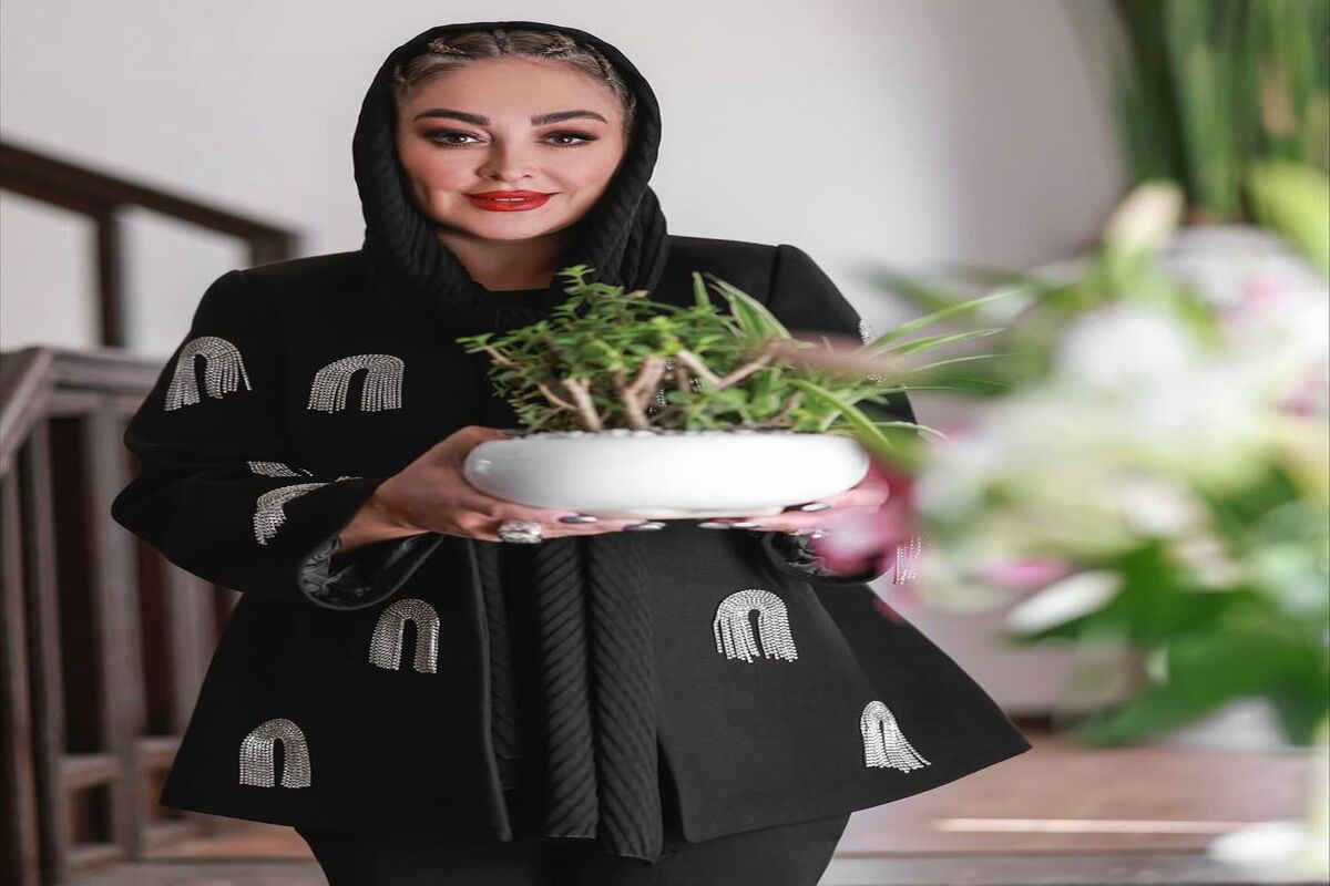 جشن تولد الهام حمیدی با استایل گنگ!/ عکس