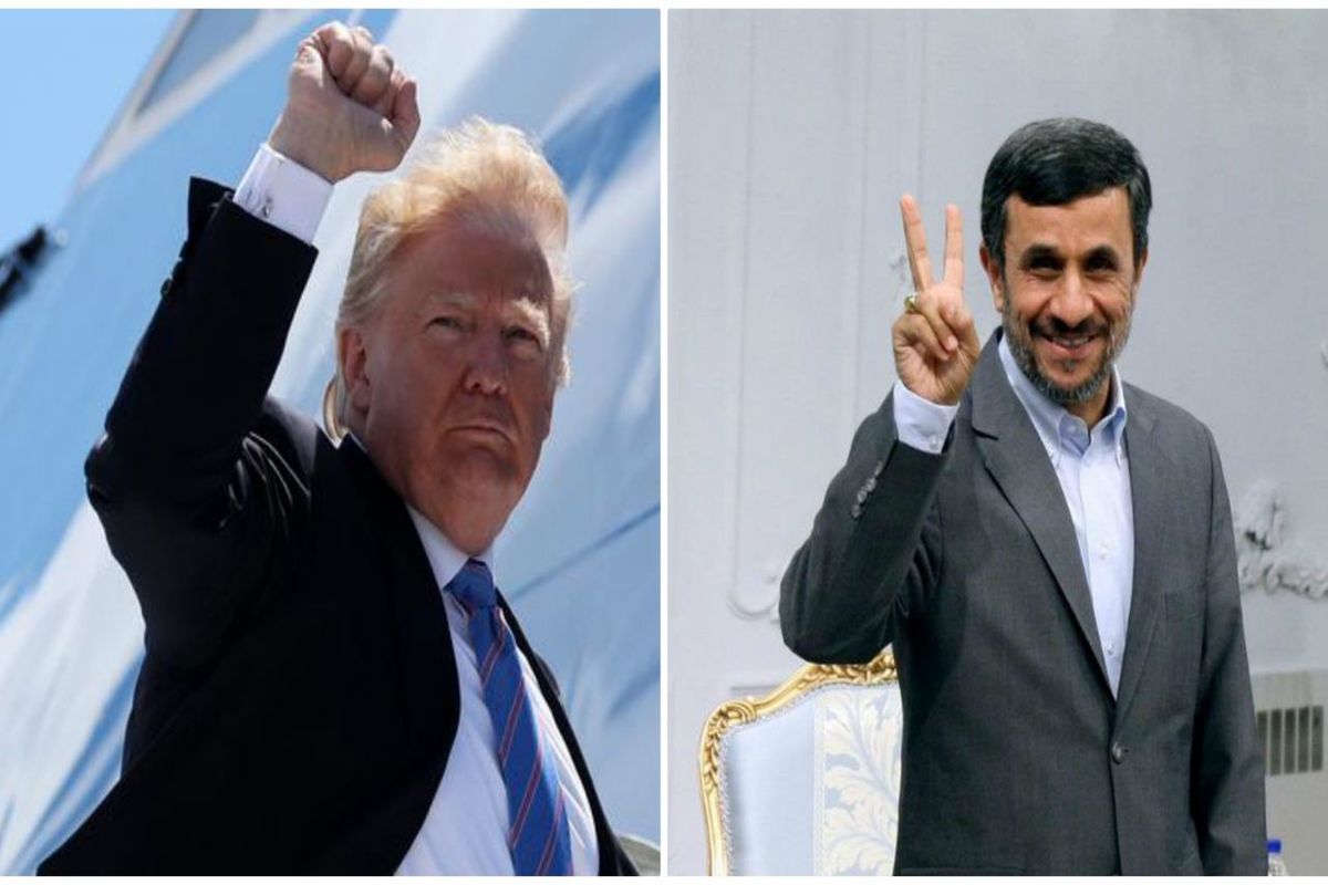 ترامپ هم از احمدینژاد تقلید کرد!