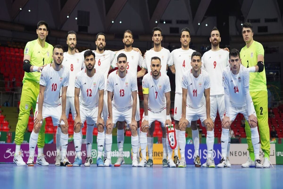 فوتسال ایران بر بام آسیا