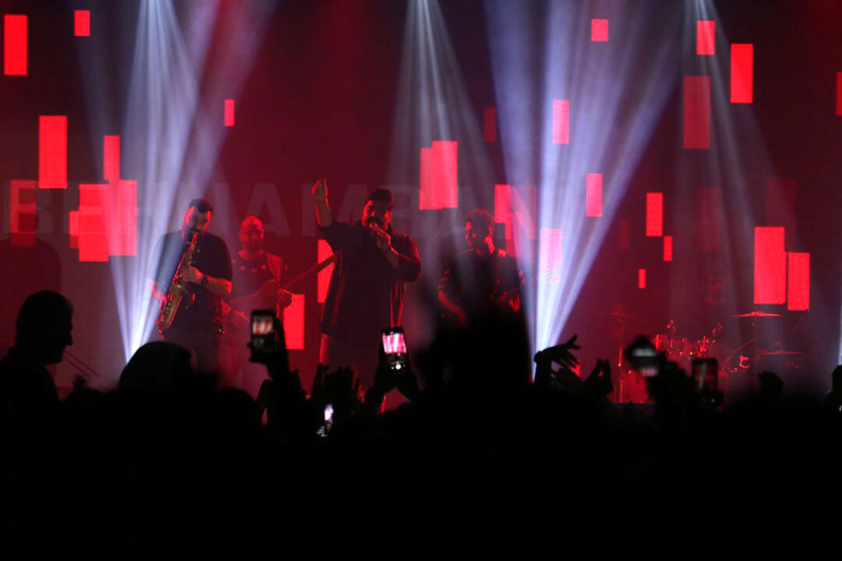 کنسرت بهنام بانی در لُس آنجلس شلوغ شد