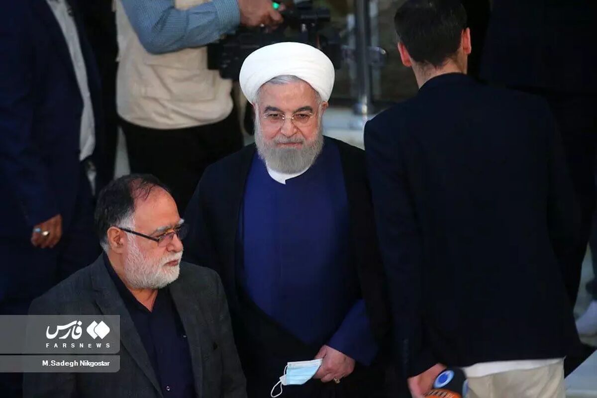 حسن روحانی در مراسم سالگرد ارتحال امام خمینی +عکس

