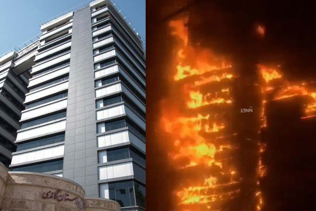 عامل آتش سوزی بیمارستان گاندی کارگر افغانی بود؟
