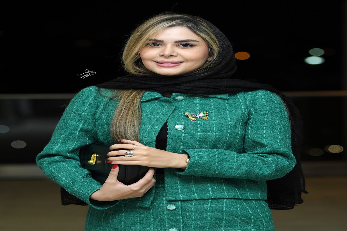 نجمه جودکی با یک استایل پاییزی رُخ‌نمایی کرد