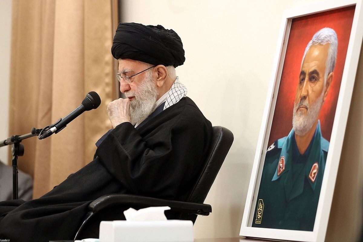 دیدار رهبر انقلاب با خانوده شهید سردار سلیمانی