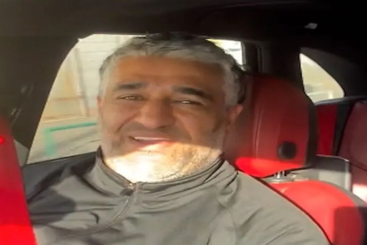پژمان جمشیدی خوش و خرم به ایران بازگشت/ عکس