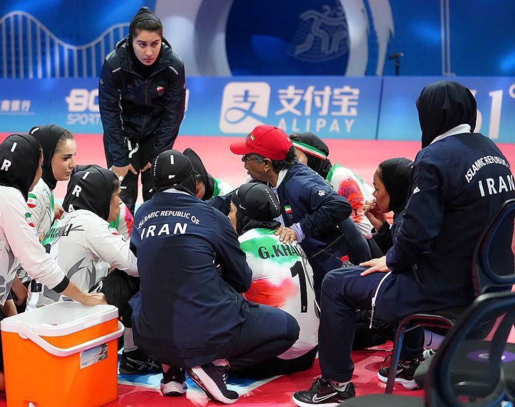 دختران کبدی ایران برنز گرفتند