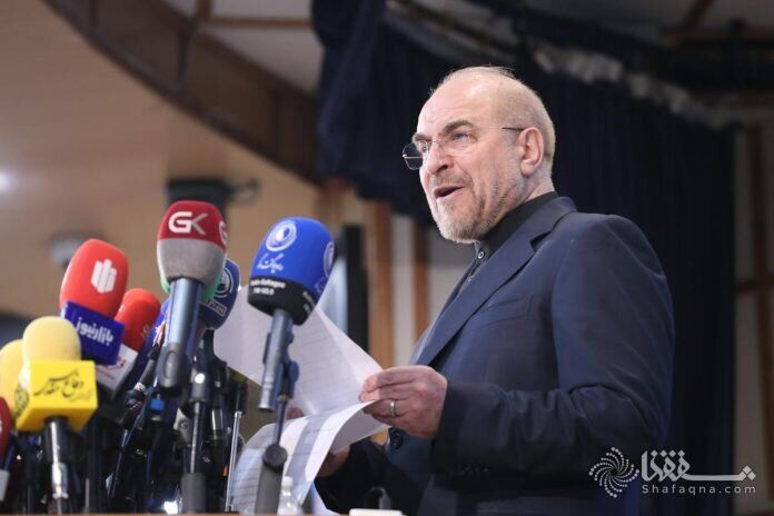 واکنش  محمد باقر قالیباف به سوال جنجالی و بحث برانگیز درباره دو خبرنگار
