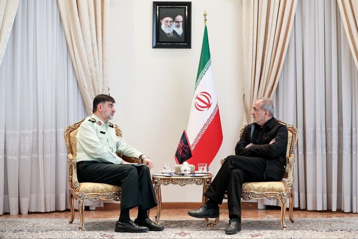  در دیدار مهم سردار رادان با پزشکیان چه گذشت؟