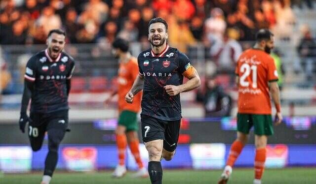 پایان خوش نیم‌فصل اول برای پرسپولیس با شکست مس رفسنجان
