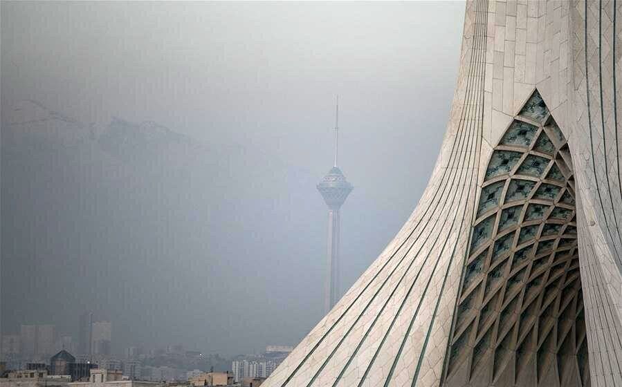 هوای تهران آلوده برای گروه‌های حساس