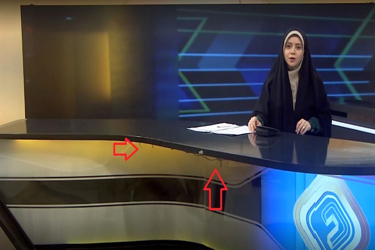 آبروریزی بزرگ خبر 20:30 روی آنتن زنده + عکس