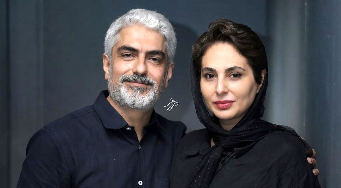 جذابترین زوج سینمای ایران با استایل ست/ موهای کوتاه و بلوز و شلوار مشکی