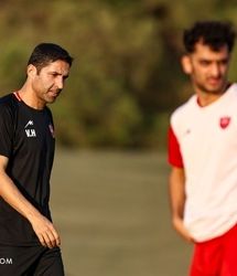 شکم تخت وحید هاشمیان در تمرین پرسپولیس حاشیه ساز شد