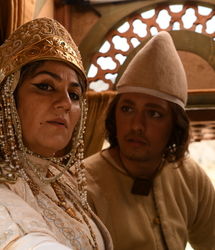 ستاره اسکندری و حسام منظور در نقش مادر و پدر سلمان فارسی