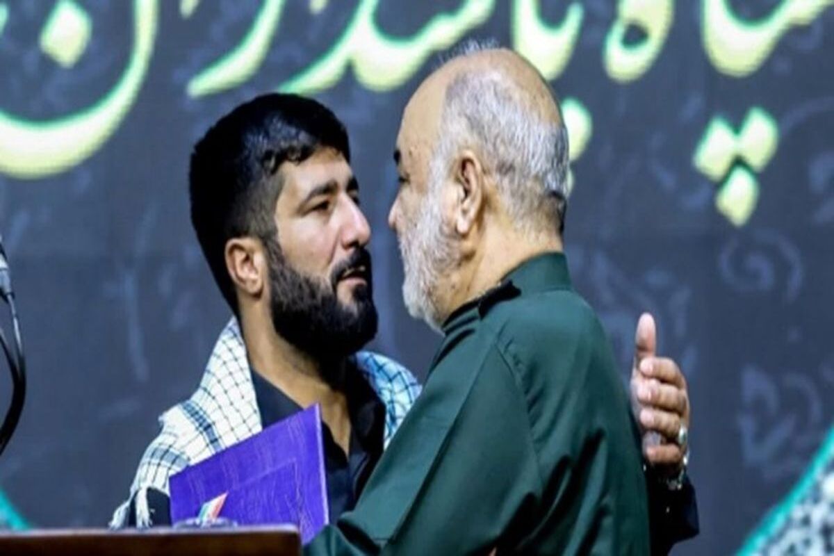 خادم قهرمان  شاهچراغ استخدام سپاه شد + عکس

