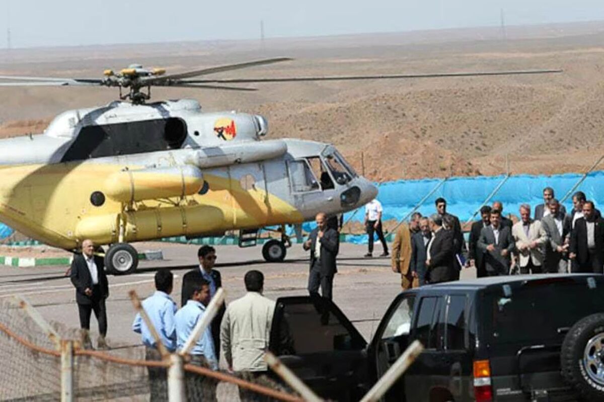 بالگرد احمدی نژاد در ارتفاعات البرز دچار سانحه شد / دکل فشار قوی عامل این اتفاق بود
